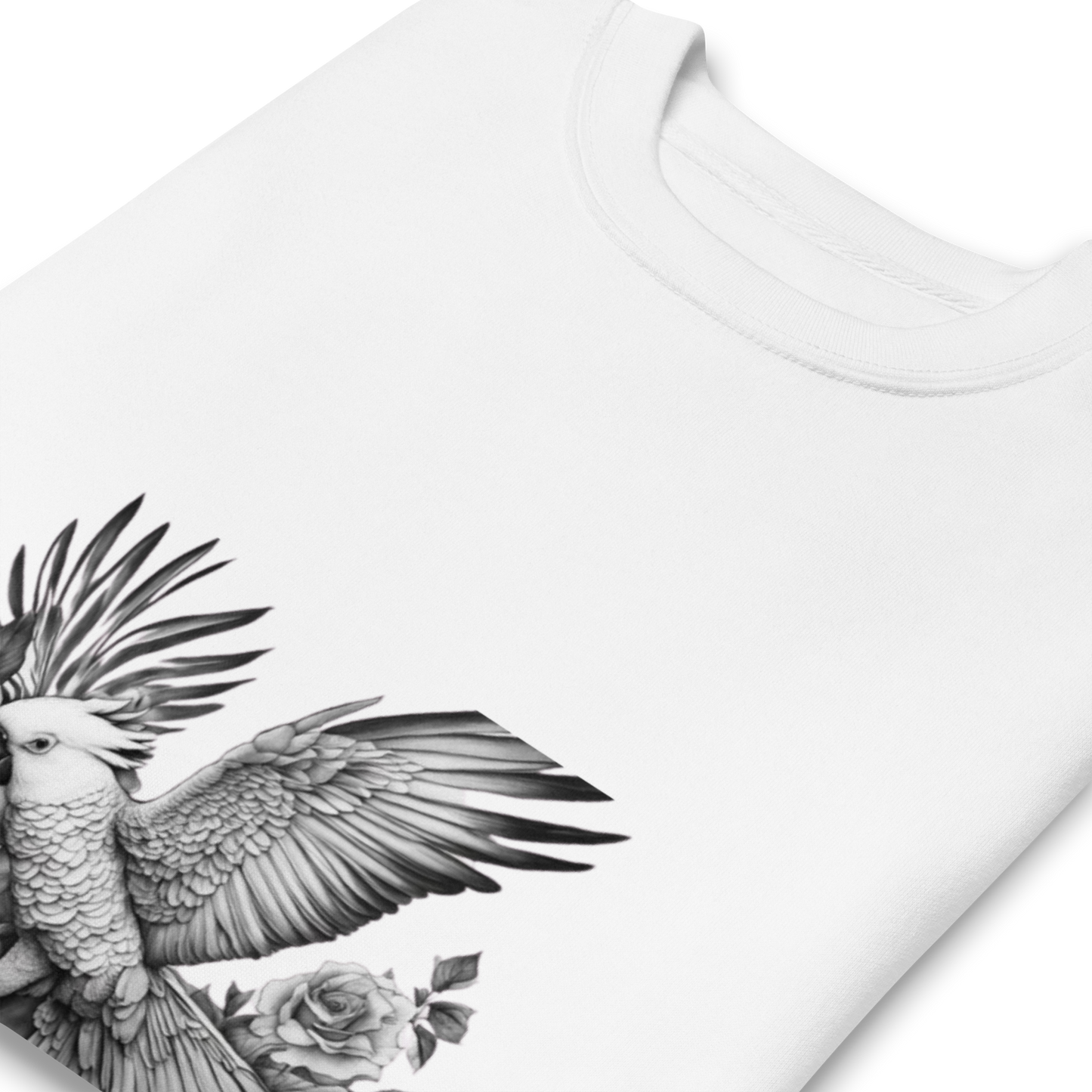 CKA2 Unisex White Sweatshirt