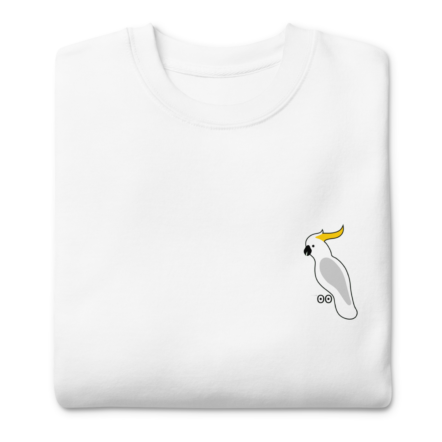 CKA2 Unisex White Sweatshirt