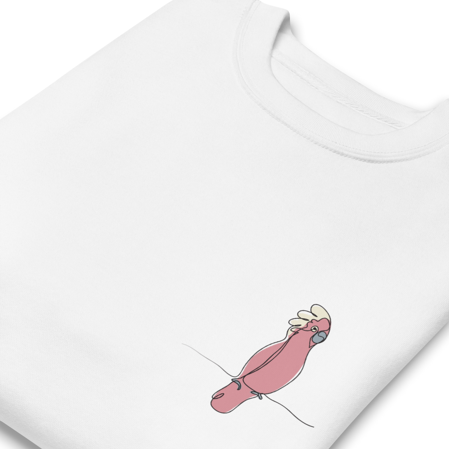 CKA2 Unisex White Sweatshirt