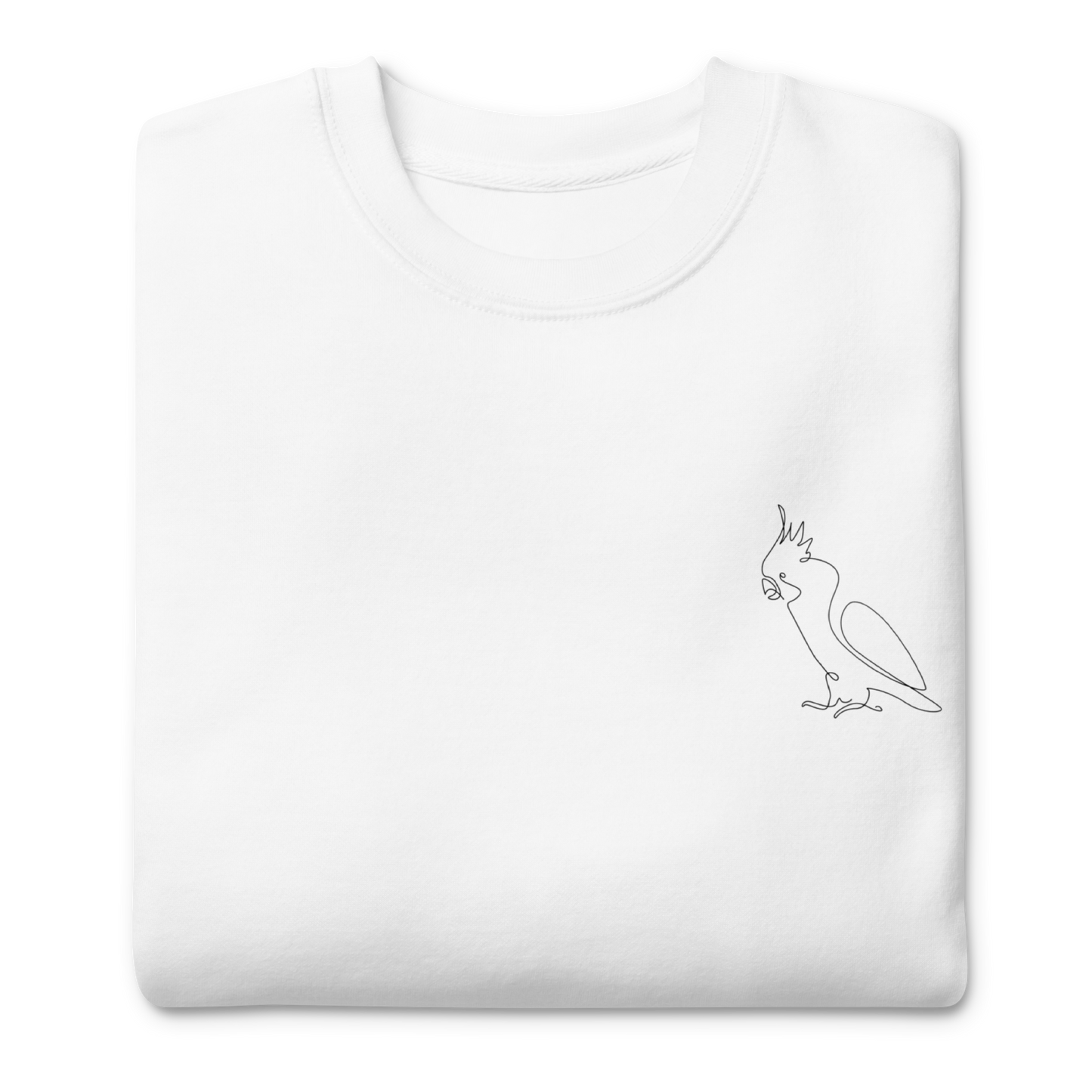 CKA2 Unisex White Sweatshirt