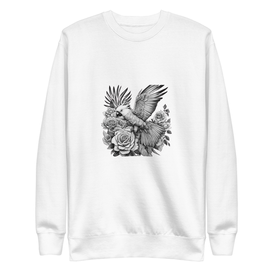 CKA2 Unisex White Sweatshirt