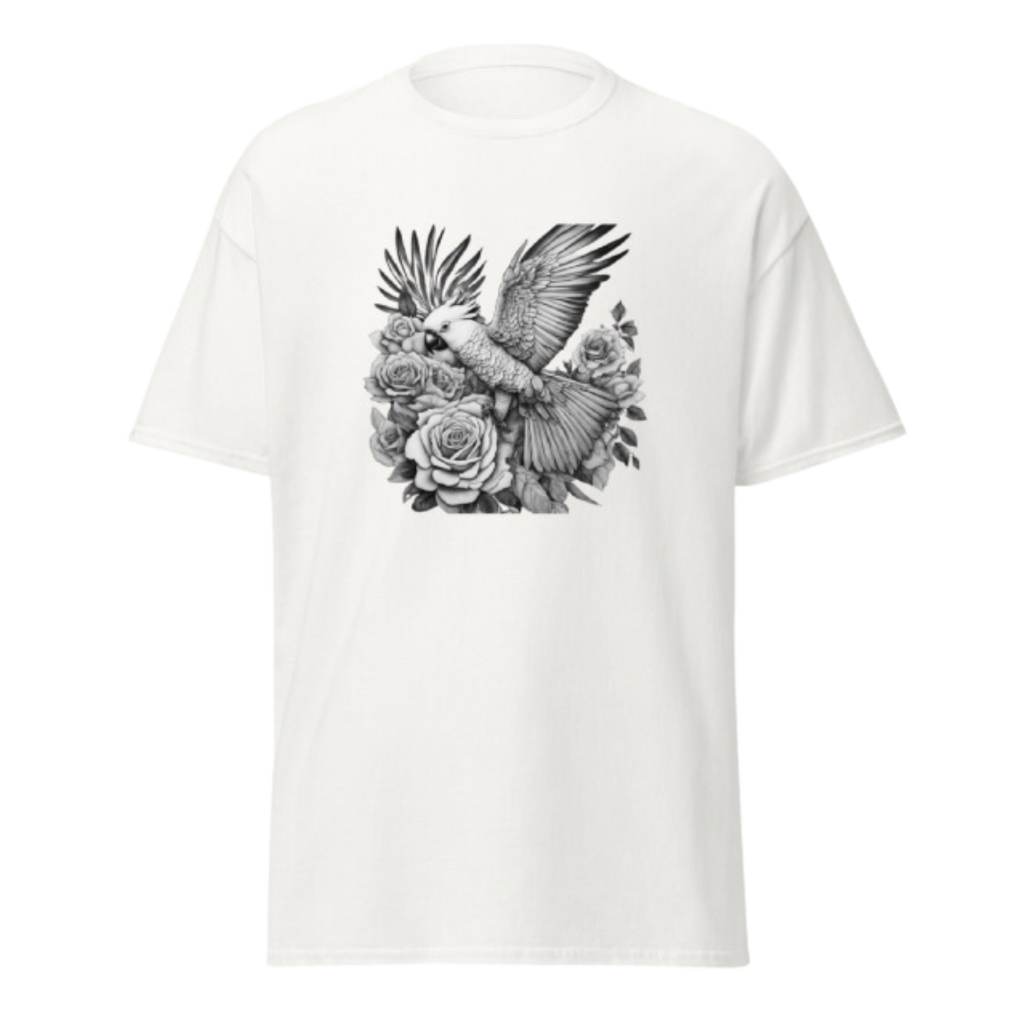 CKA2 Unisex Short Sleeve Oversized White T-shirt