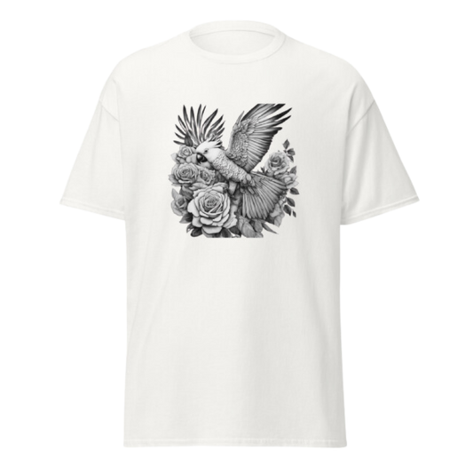 CKA2 Unisex Short Sleeve Oversized White T-shirt