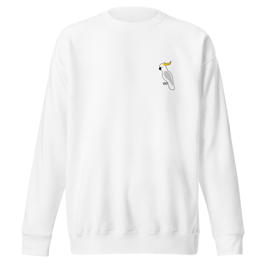 CKA2 Unisex White Sweatshirt