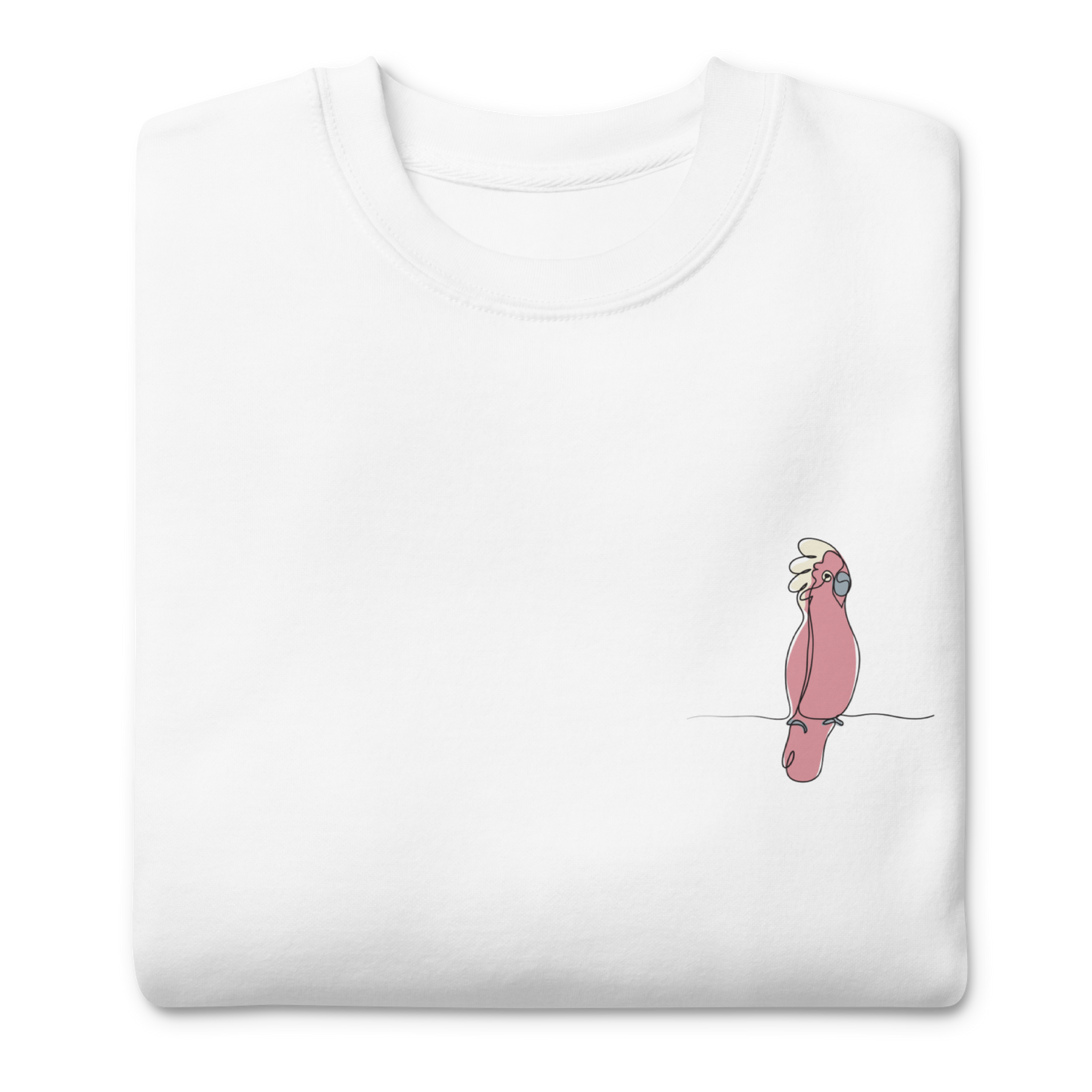 CKA2 Unisex White Sweatshirt