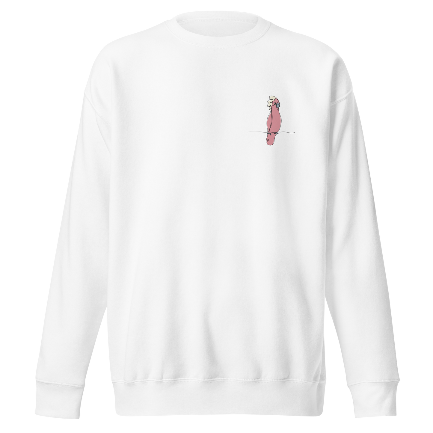 CKA2 Unisex White Sweatshirt