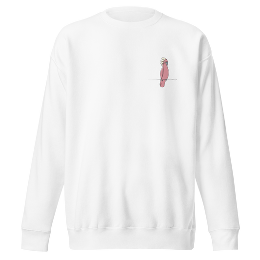 CKA2 Unisex White Sweatshirt