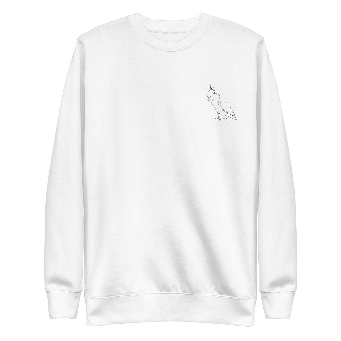 CKA2 Unisex White Sweatshirt