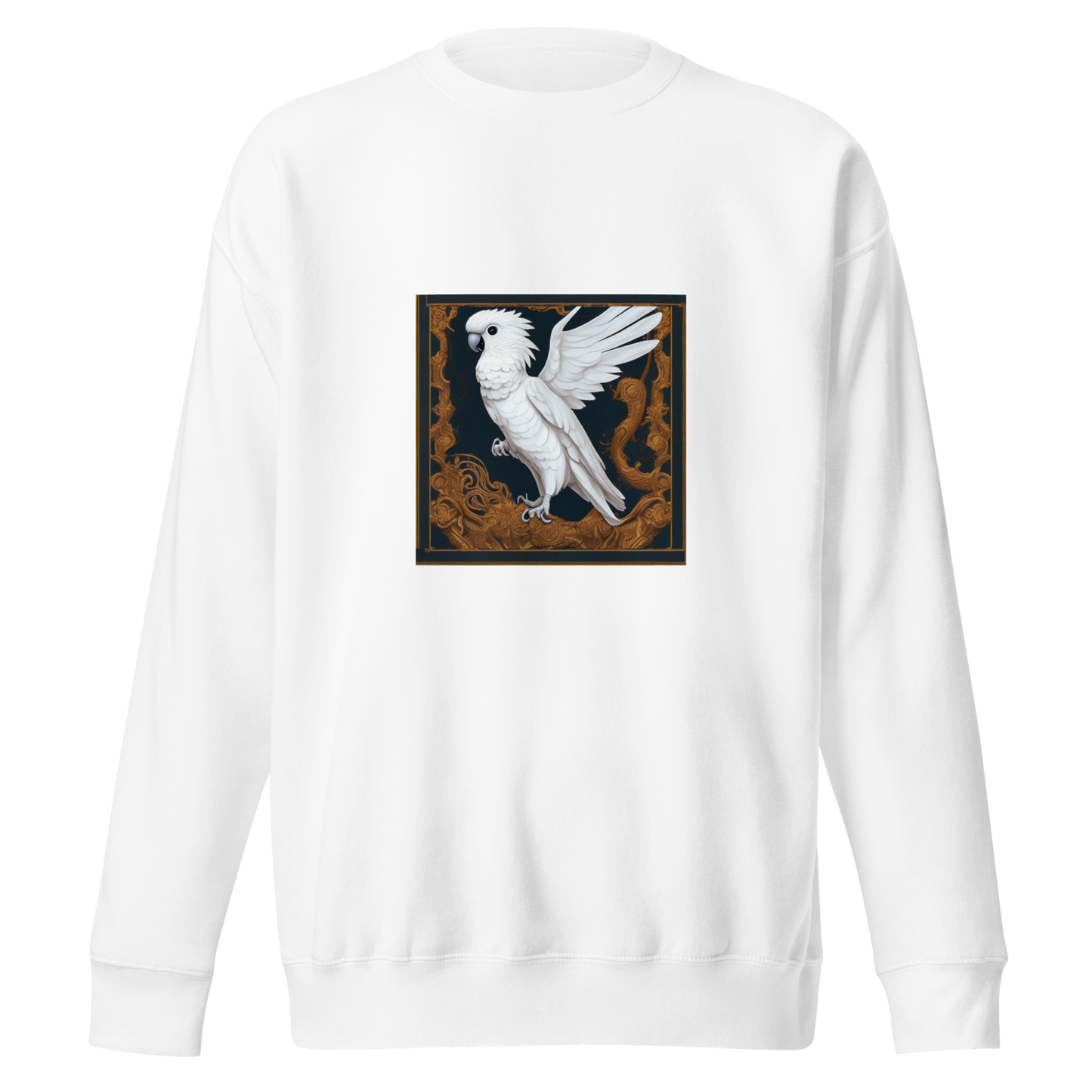 CKA2 Unisex White Sweatshirt