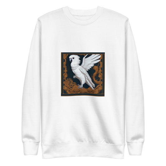 CKA2 Unisex White Sweatshirt