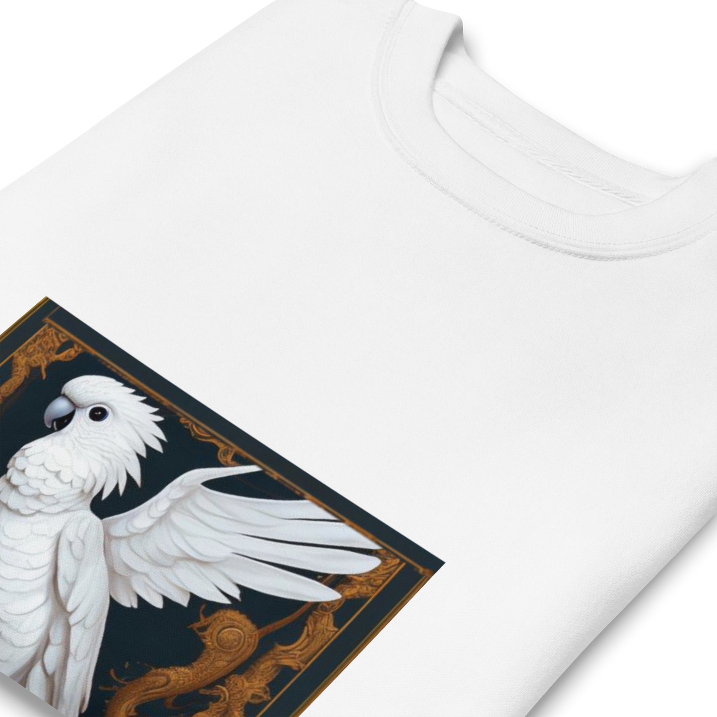 CKA2 Unisex White Sweatshirt