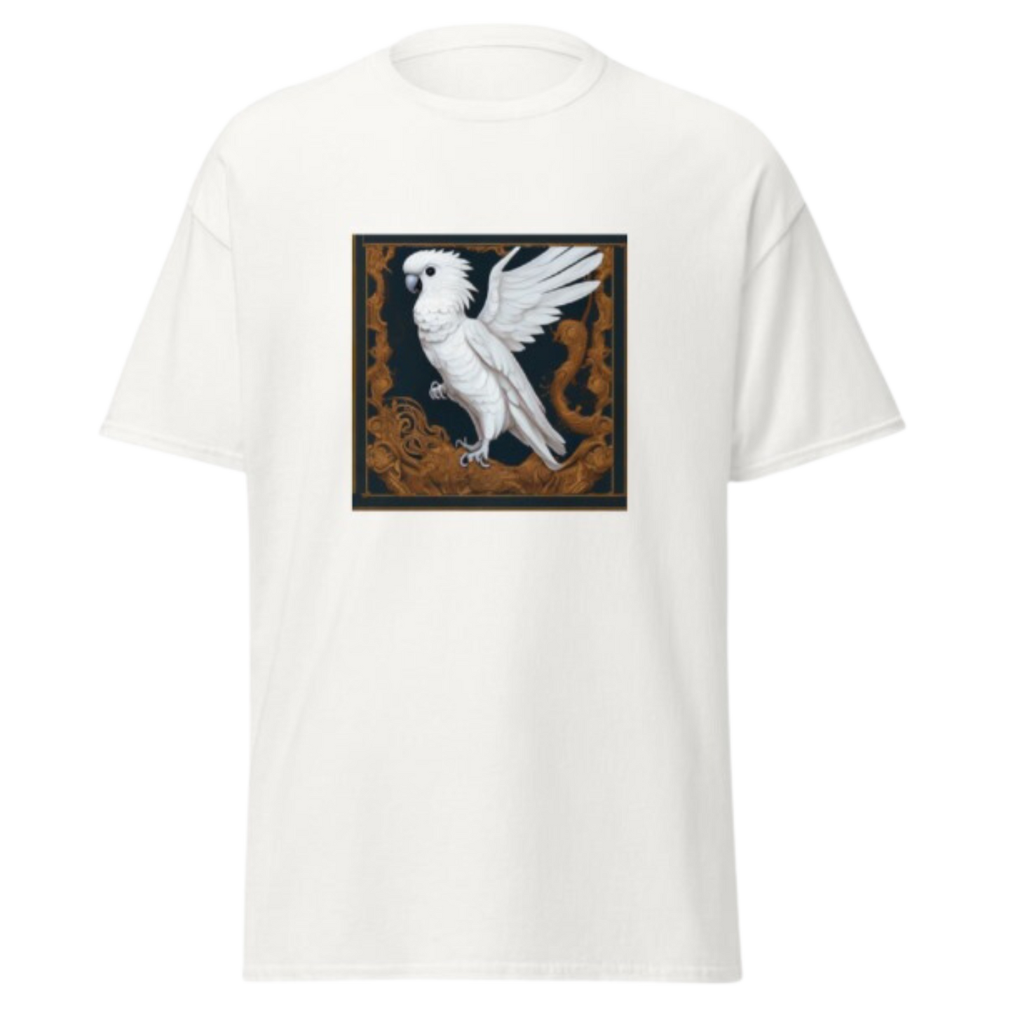 CKA2 Unisex Short Sleeve Oversized White T-shirt