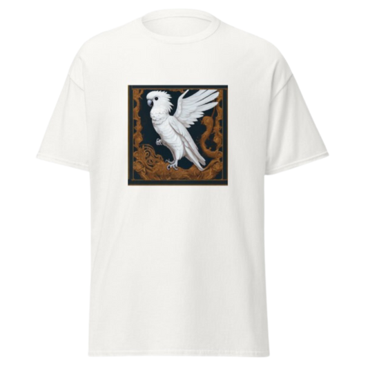 CKA2 Unisex Short Sleeve Oversized White T-shirt